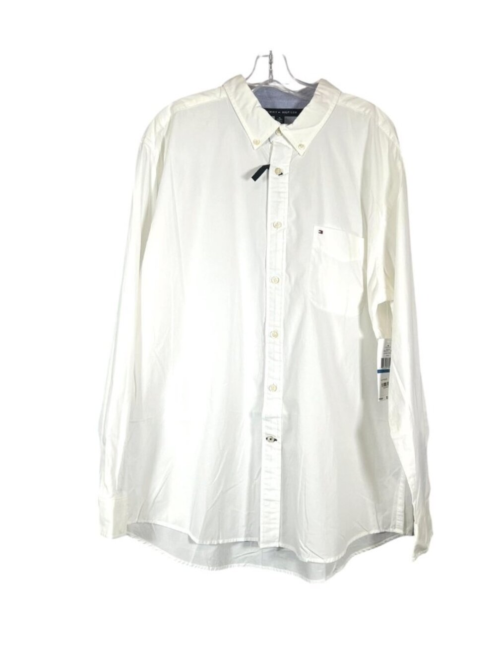 Tommy Hilfiger Men’s XL White Classic Fit Button Shirt NWT Hollywood Wardrobe